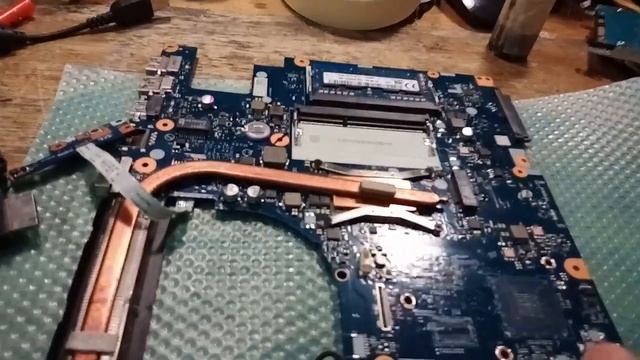 Ноутбук Lenovo G50-45 нет инициализации. Ремонт. смотреть онлайн