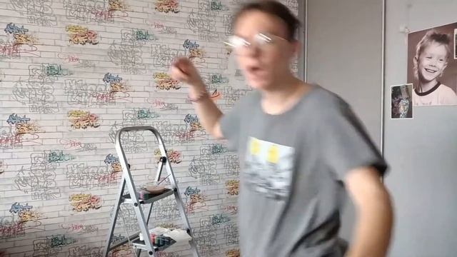 РИСУЮ ПАЙМОН ИЗ GENSHIN IMPACT НА СТЕНЕ