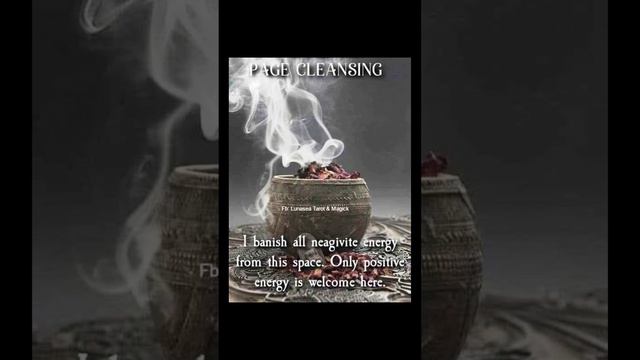 Sage Cleansing.