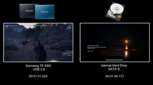 XBOX One X SSD vs Internal HDD Game Load Times