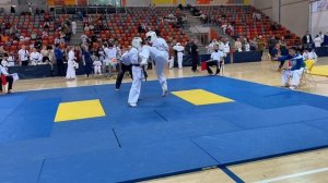 28.10.2023. Второй бой. Жёсткий нокаут.