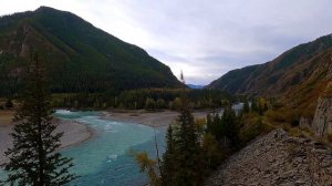 Тюнгур - Инегель. Вдоль реки Катунь. Республика Алтай. 2021г.