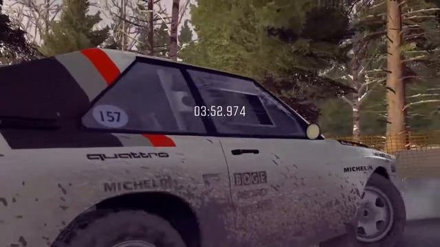 Какойто дурак на Quattro летит под 140км в лесу зимой