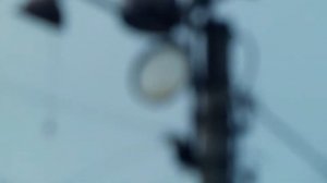 Не работающие прожектора ПЗС-35 и разбитий уличный фонарь СПЗП-500 / Old street lamp