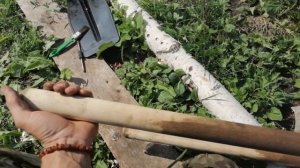 Делаю весла для лодки