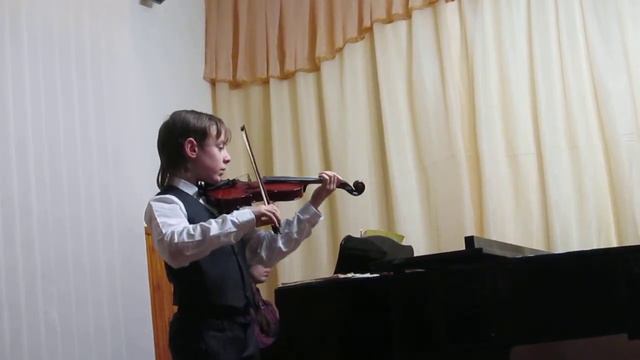 Боккерини Менуэт Скрипка Юный скрипач. смотреть онлайн