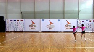 AEROBIC GYMNASTICS ND1 MP   Москва  Дуэт