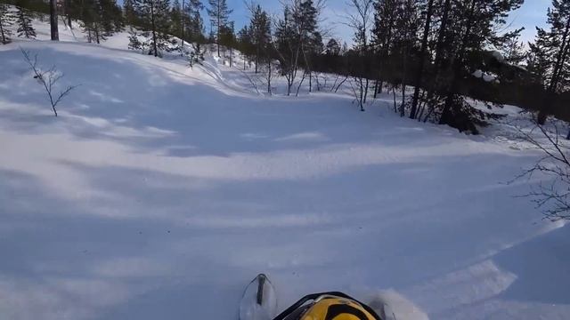 Снегоходы BRP/Телескопы против рычагов или поездка на ..Звездочку..Часть 1 смотреть онлайн