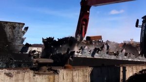 Разделка и резка кораблей в металлолом