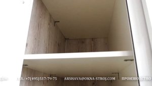 Теплая лоджия со шкафом для хранения автомобильных шин