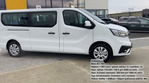 Renault Trafic Combi L2H1 - Blue dCi 150k - Cool - Biela Mineral