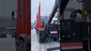 Обзор сортиментовоза ГМУ VM10L86 на шасси КАМАЗ 65802 87