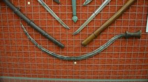 Коллекция холодного оружия в гауптвахте