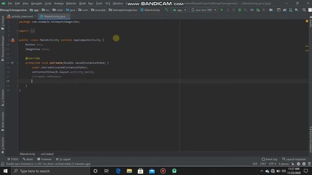 #Bitmap Implement Bitmap to ImageView in Android studio|tech free