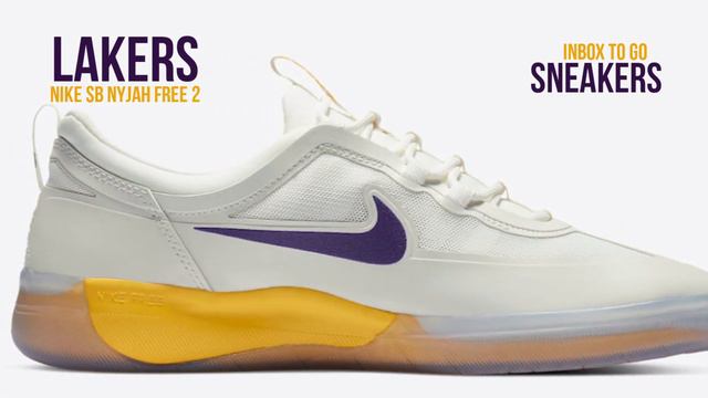 LAKERS 2021 NBA x Nike SB Nyjah Free 2 DETAILED LOOK + RELEASE DATE смотреть онлайн