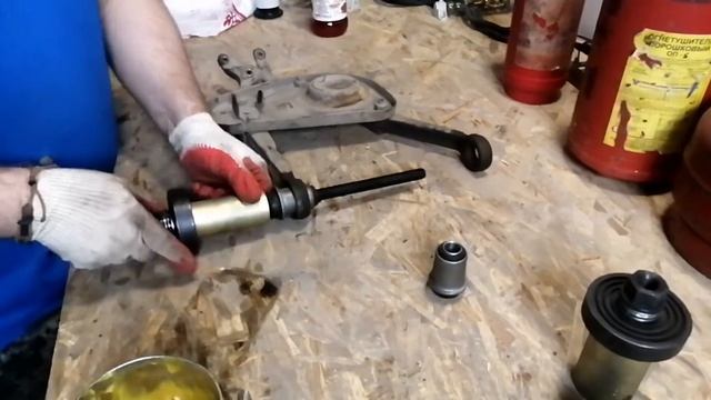 Замена сайлентблоков шнива нива смотреть онлайн