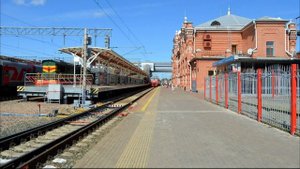 Информатор вокзала Казань-1.