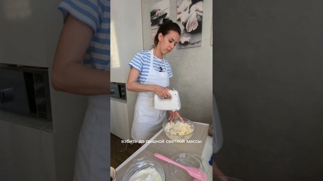 Творожный крем для торта, капкейков смотреть онлайн