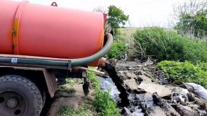 Чистка бочки на халяву или фокус не удался...