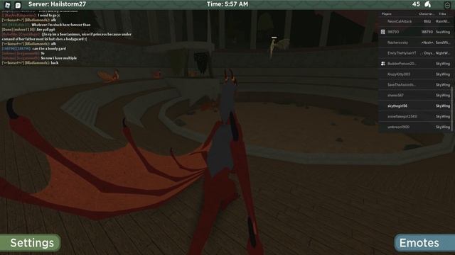 Wings Of Fire Roblox but we pretend to be NPC's смотреть онлайн
