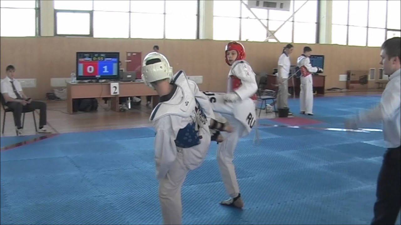 Taekwondo WTF. 29.03.2014. Турнир клуба Беркут. Кузнецов-Шестаков