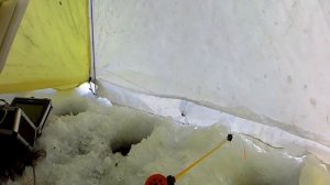 Зимняя рыбалка на реке Ишим