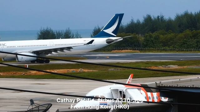 Phuket International Airport  Plane Spotting
