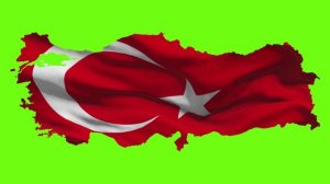 Хромакей! Флаг Турции