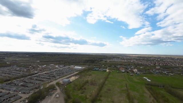 Гатчина. Северо-восточный район, вид с дрона 4К. Въезд, Петрович, развязки, свалки, Мозино смотреть онлайн