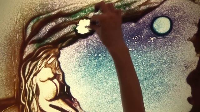 Smilšu kino, Песочное шоу "Волшебница", в подарок любимой маме от дочерей