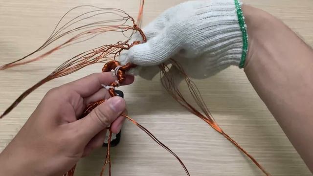 [Bonsai Handmade]How To Make Mini Bonsai Tree Wire Copper 06 смотреть онлайн