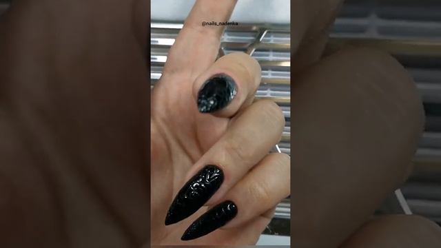 Дизайн ногтей "кожа рептилии". смотреть онлайн