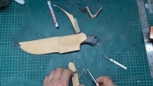 Нож ручной работы