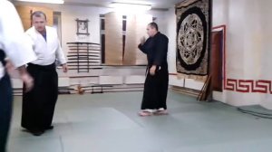 Айкидо, работа против ножа