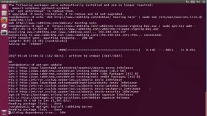 How to Install RabbitMQ Server on ubuntu 17.04 zesty zapus