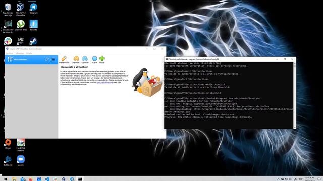 How to install VirtualBox, Vagrant and a Virtual Machine in Windows 10 смотреть онлайн