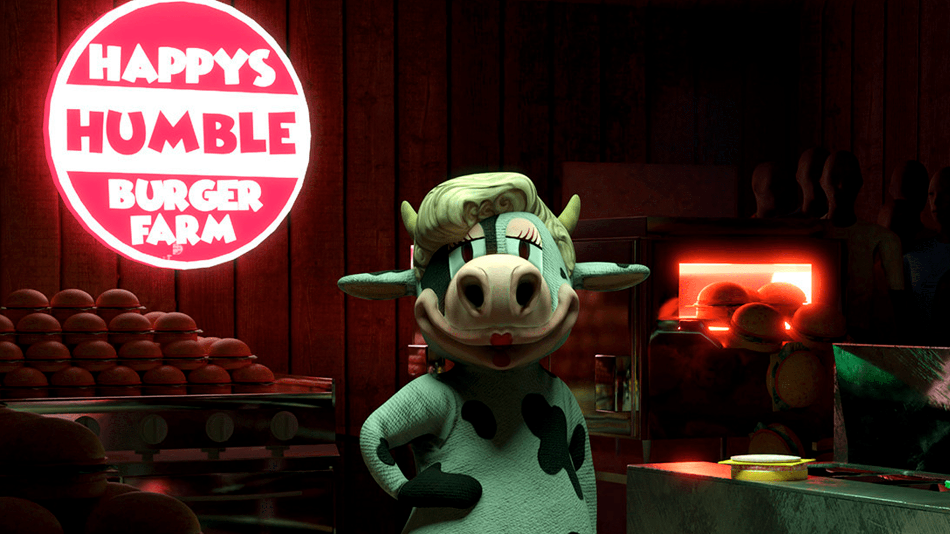СТРАШНО И ТОЧКА ➔ Happy's Humble Burger Farm
