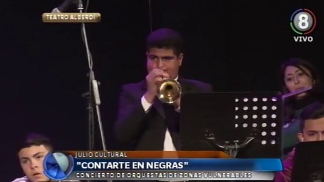 Concierto Orquesta de zonas vulnerables: "Contarte en negras" смотреть онлайн