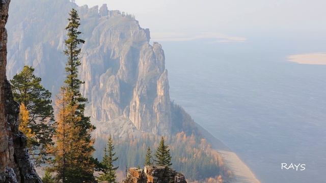 Якутия. Река Лена. Урочище Лабыя. смотреть онлайн