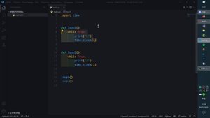 Как запустить 2 цикла одновременно или же Многопоточность в Python | #Python #Программирование #Гай