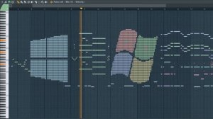 Windows 10 vs Win XP, sounds familiar - MIDI Art