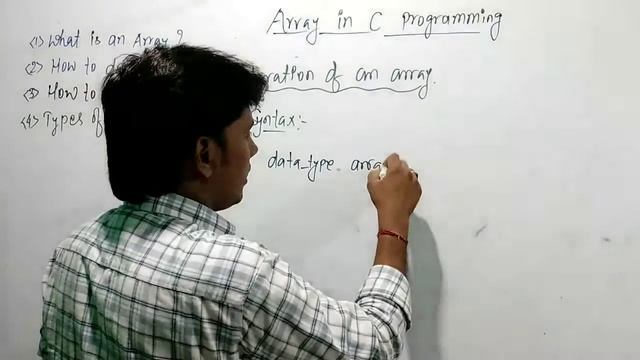 What is an Array? ll How to declare and initialize in C Programming