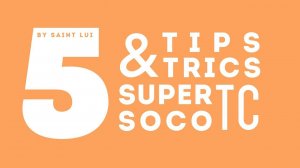 Super Soco TC: 5 хороших советов / 5 tips & trics!