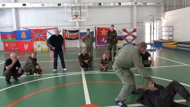 Отработка различных вариантов встречи удара смотреть онлайн