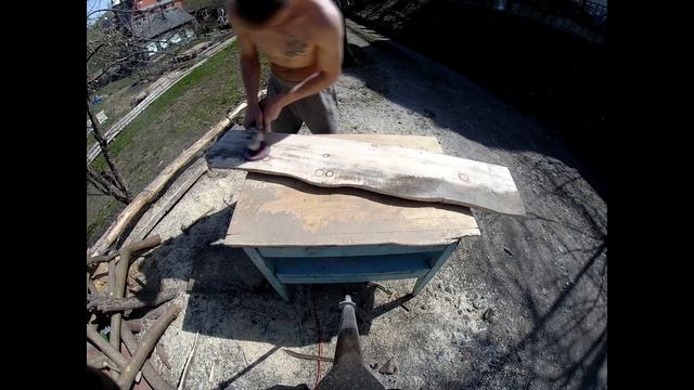 Вешалка из дерева. Своими руками. смотреть онлайн