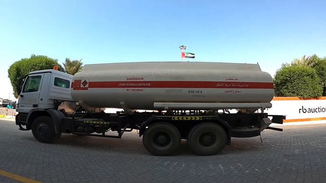 2008 Mercedes-Benz Actros 3331 21000 Litre 6x4 Fuel Tank Truck - Dubai, UAE Auction | 29 & 30 Sept смотреть онлайн