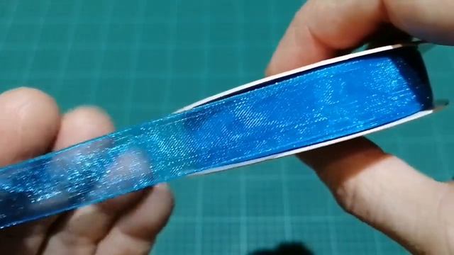 Лента капрон (органза) IDEAL шир.12мм цв.1036 бирюзовый уп.27,4 м смотреть онлайн