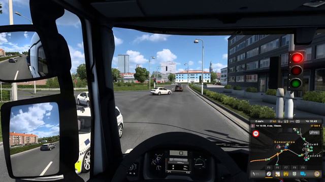 Euro Truck Simulator 2 (Начало карьеры, покупка дополнений карт) ч.3 смотреть онлайн