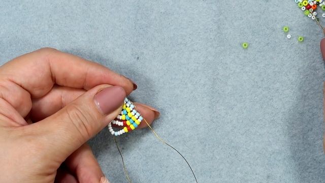 Бабочка из бисера на проволоке! Пошаговый мастер класс для начинающих смотреть онлайн