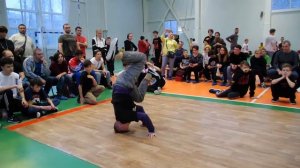 bboy Фантом vs ?? тайбрейк - брейкданс чемпионат г.Королев